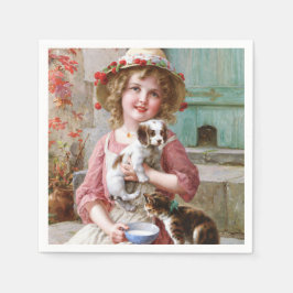 New Friends - Emile Vernon Serviette