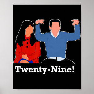 New Girl 29 Ich fühle mich neunundzwanzig Frohen G Poster