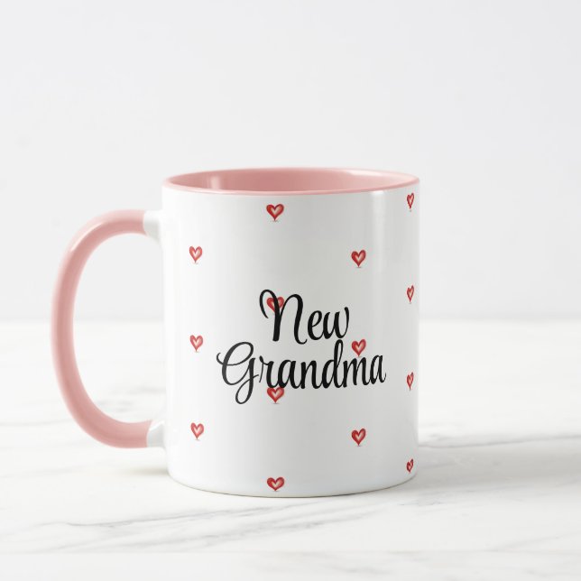 New Grandmother Gift, We Love You Granny, Grandma Tasse (Links)