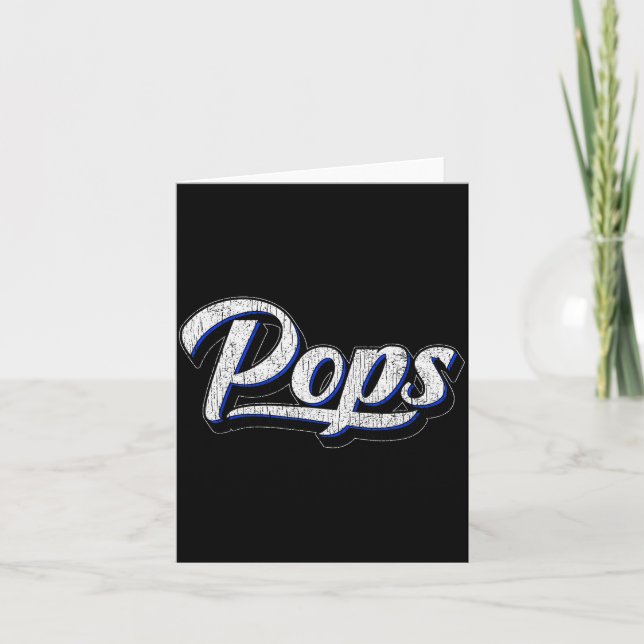 New Grandpa Gift For Dad Called Ps  Karte (Vorderseite)