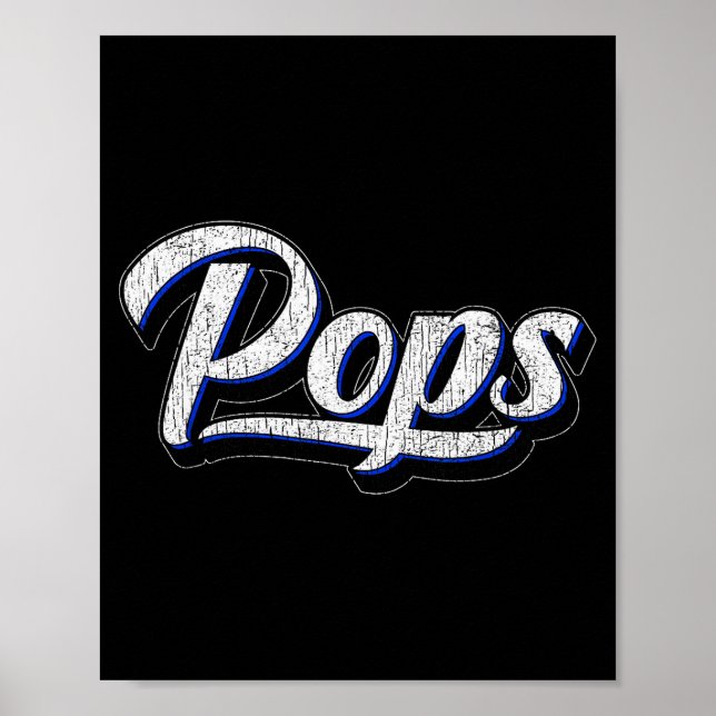 New Grandpa Gift For Dad Called Ps  Poster (Vorne)