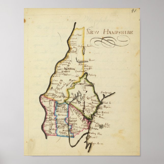 New Hampshire 3 Poster (Vorne)