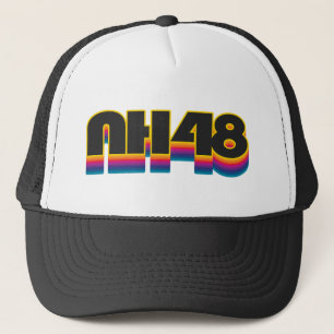 New Hampshire 48 Rainbow Truckerkappe