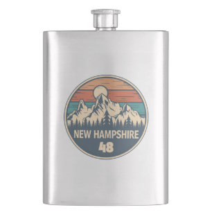 New Hampshire 48 Sunset Flachmann