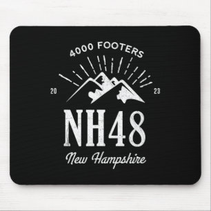 New Hampshire 4.000 Fuß Höhenmeter Nh48 Wandern Mousepad