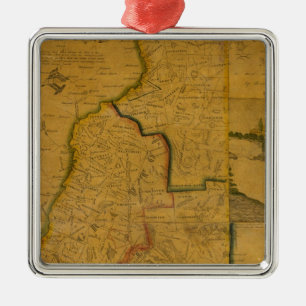 New Hampshire 4 Ornament Aus Metall