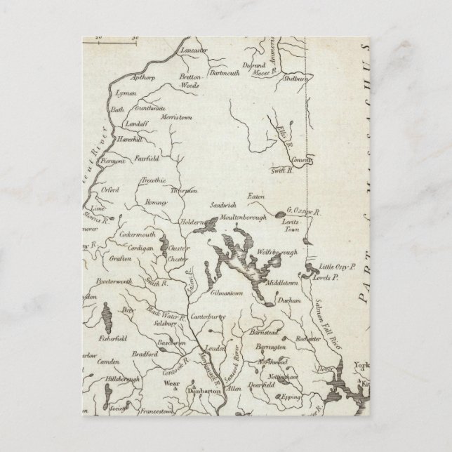 New Hampshire 7 Postkarte (Vorderseite)