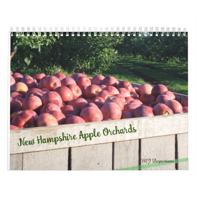 New Hampshire Apple Orchards Calendar Kalender (Titelbild)