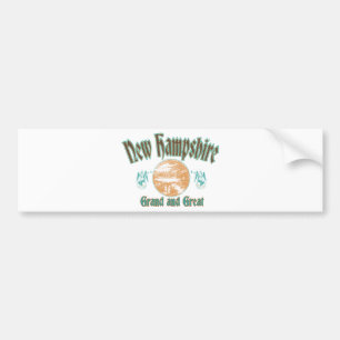 New Hampshire Autoaufkleber