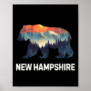 New Hampshire Bär Poster