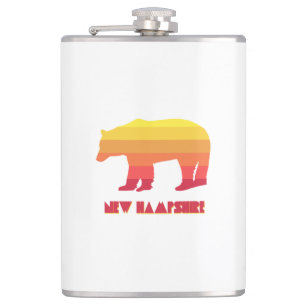 New Hampshire Bear Flachmann