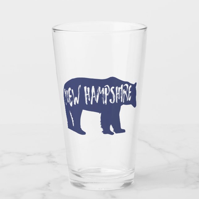 New Hampshire Bear Glas (Vorderseite)
