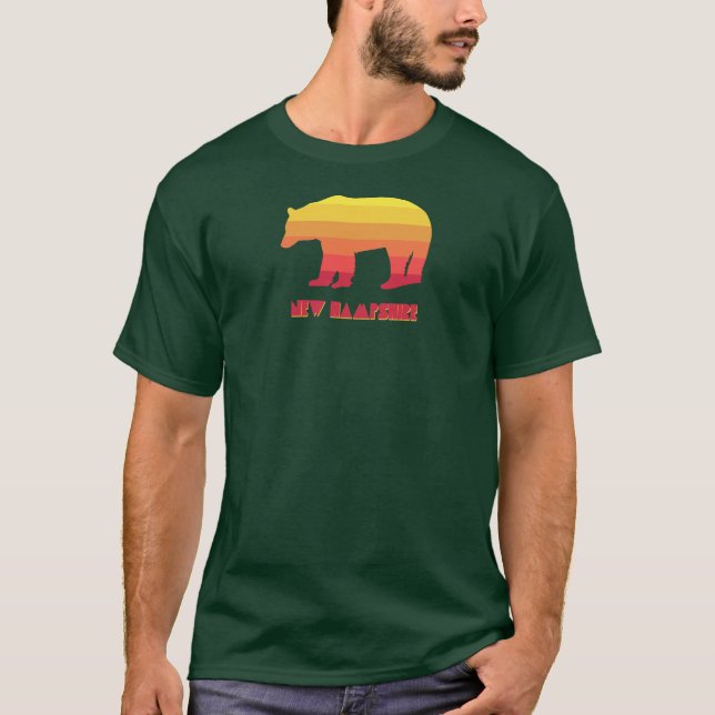 New Hampshire Bear T-Shirt (Vorderseite)