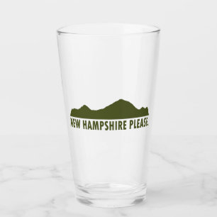 New Hampshire Bitte Glas