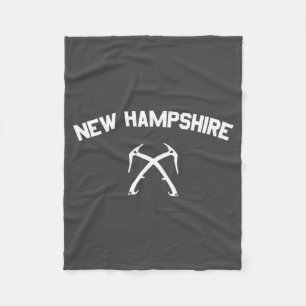 New Hampshire Eisklettern _2 Fleecedecke