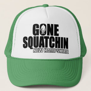 NEW HAMPSHIRE gegangenes Squatchin - Truckerkappe