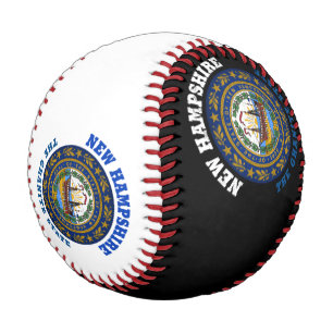 NEW HAMPSHIRE GRANITE STAAT FLAG BASEBALL