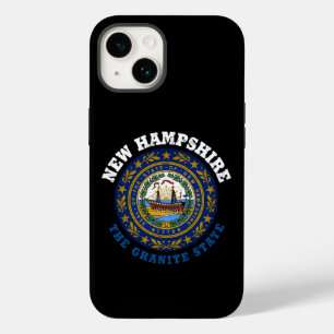 NEW HAMPSHIRE GRANITE STAAT FLAG Case-Mate iPhone 14 HÜLLE