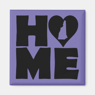 New Hampshire Home Heart State Kühlschrankmagnet Magnet