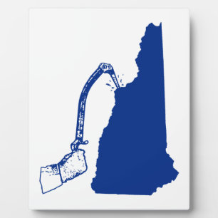 New Hampshire Ice Climbing Fotoplatte