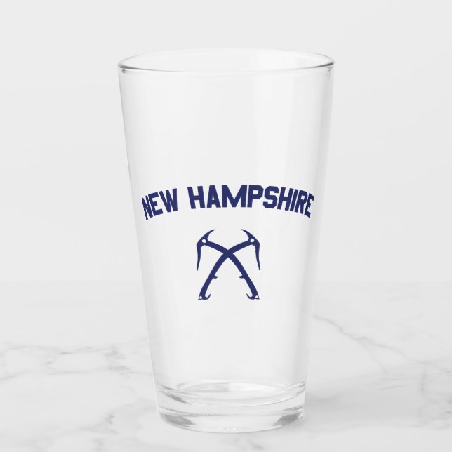New Hampshire Ice Climbing Glas (Vorderseite)