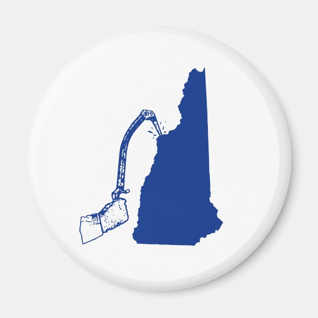 New Hampshire Ice Climbing Magnet (Vorne)