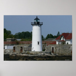 New Hampshire-Leuchtturm-Plakat Poster