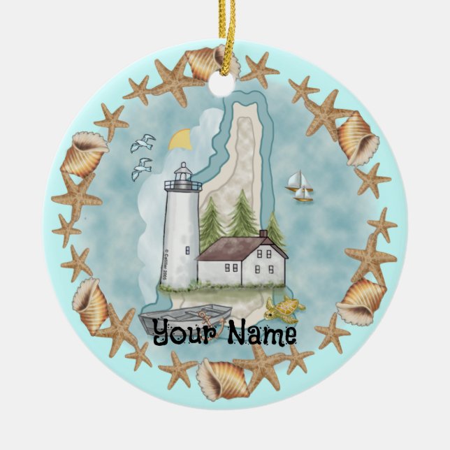 New Hampshire Lighthouse Ornament (Vorne)