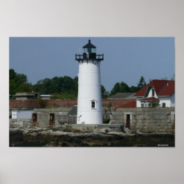 New Hampshire Lighthouse Poster