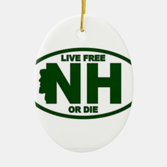 New Hampshire Livegebühr oder die Keramikornament (Vorne)