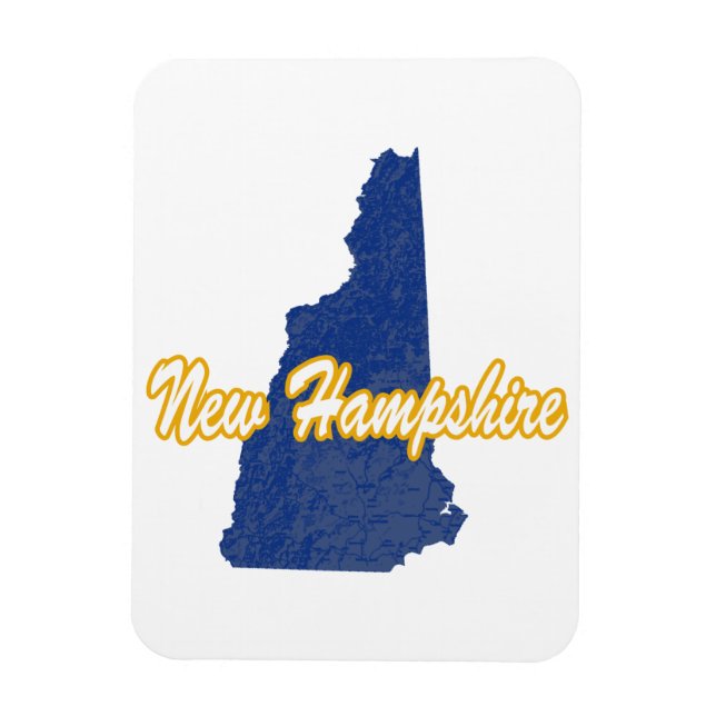 New Hampshire Magnet (Vertikal)