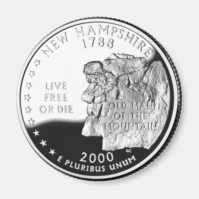 New Hampshire Magnet (Vorne)