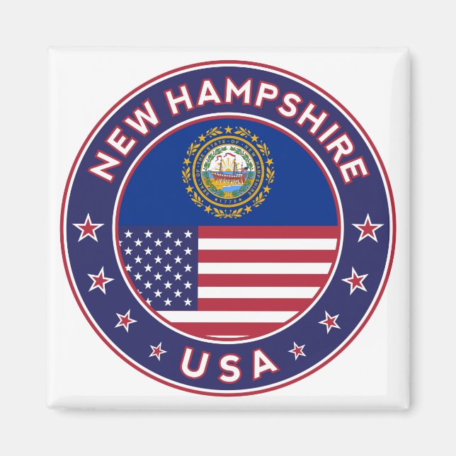 New Hampshire Magnet (Vorne)