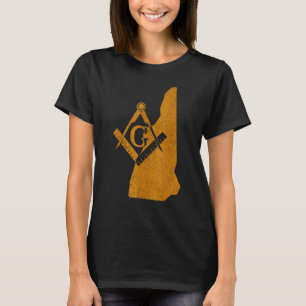 New Hampshire Masons Grand Lodge Freemason Father' T-Shirt