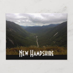 New Hampshire-mt-willard-Schlucht Postkarte
