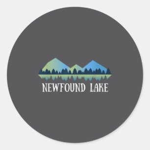 New Hampshire Newfound Lake Nh  Runder Aufkleber