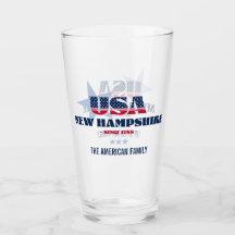 New Hampshire Patriotic Pride Personalisiert