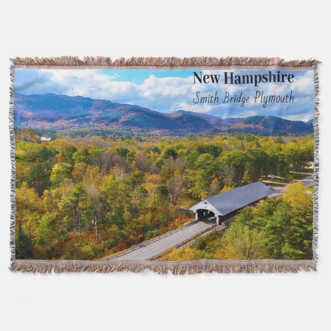 New Hampshire Plymouth Smith Bridge Decke (Vorderseite)