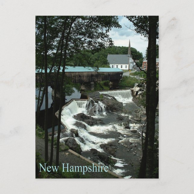 New Hampshire Postcard Postkarte (Vorderseite)