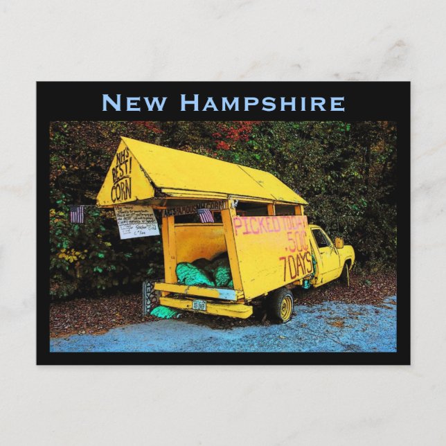 New Hampshire Postcard Postkarte (Vorderseite)