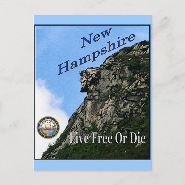 New Hampshire Postcard Postkarte (Vorderseite)