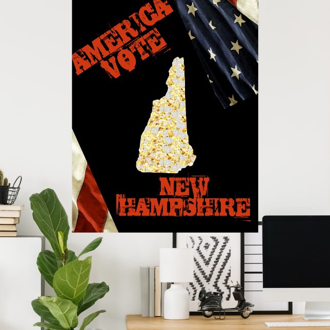 NEW HAMPSHIRE POSTER (Heimbüro)
