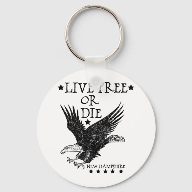 New Hampshire Schlüsselanhänger (Vorderseite)