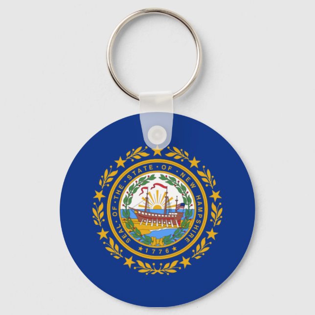 New Hampshire Schlüsselanhänger (Vorderseite)