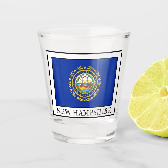 New Hampshire Schnapsglas (Vorderseite)