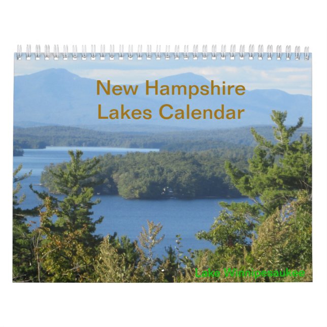 New-hampshire See-Ferien-Fotografie-Kalender Kalender (Titelbild)