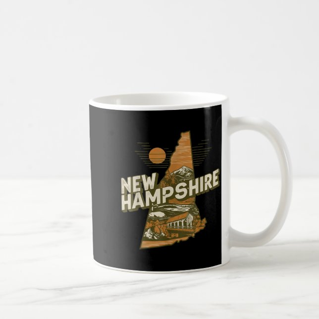New Hampshire Souvenirs For Men, Women &amp; Kids  Kaffeetasse (Rechts)