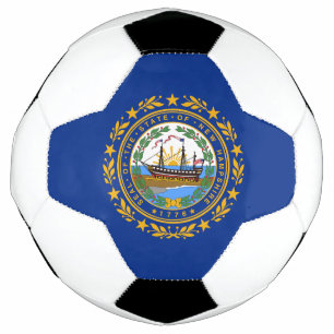 New-Hampshire-Staatsflagge Fußball