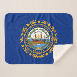 New-Hampshire-Staatsflagge Sherpadecke