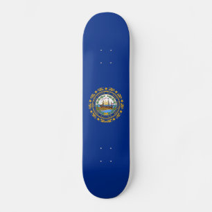 New Hampshire Staatsflagge Skateboard